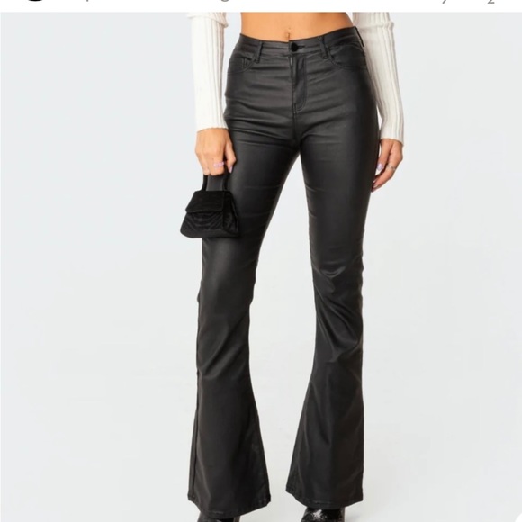 Edikted Pants - Edikted leather pants M